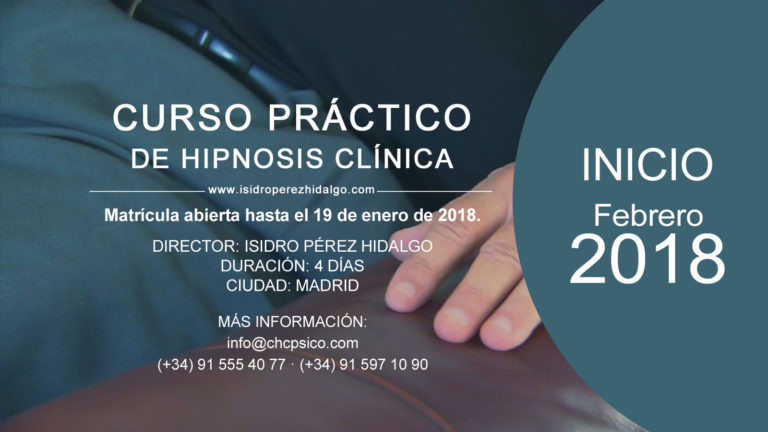 Curso de Hipnosis Clínica en Madrid