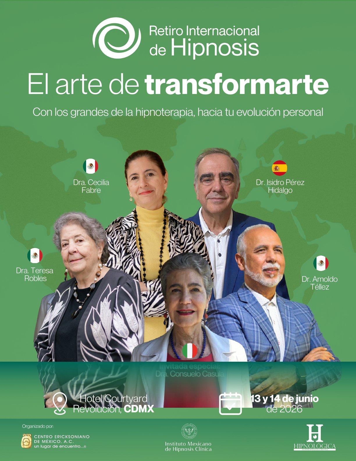 Retiro Internacional de Hipnosis.
